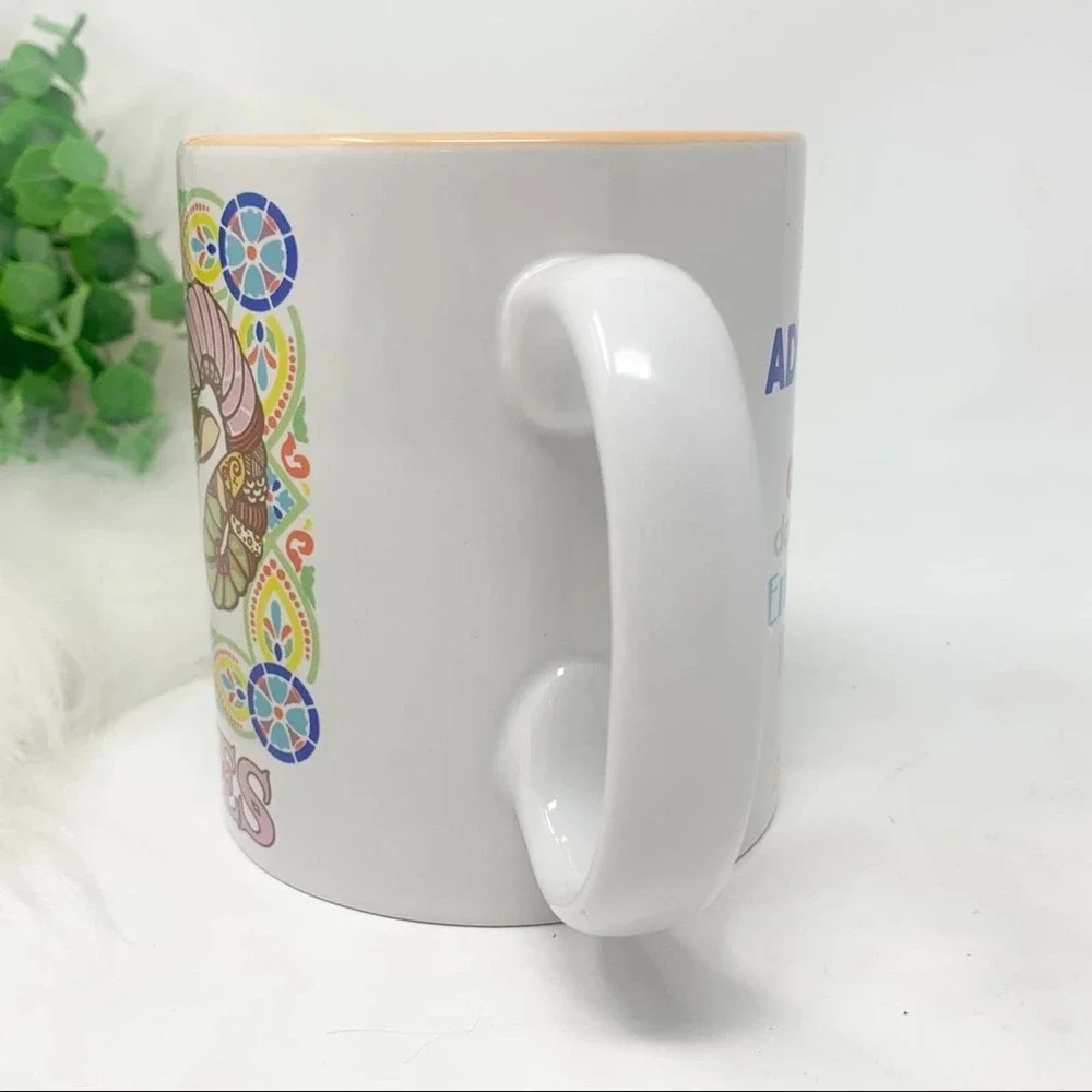 Aries zodiac Stoneware Mug 22oz Secret Garden - Picture 5 of 6